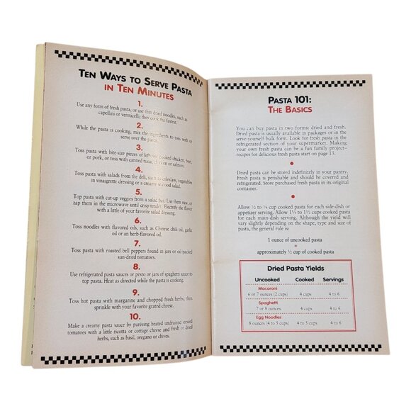 Bravo! Pasta Betty Crocker Recipe Cookbook Booklet #79 1993 Pasta Bar Party - Picture 9 of 15